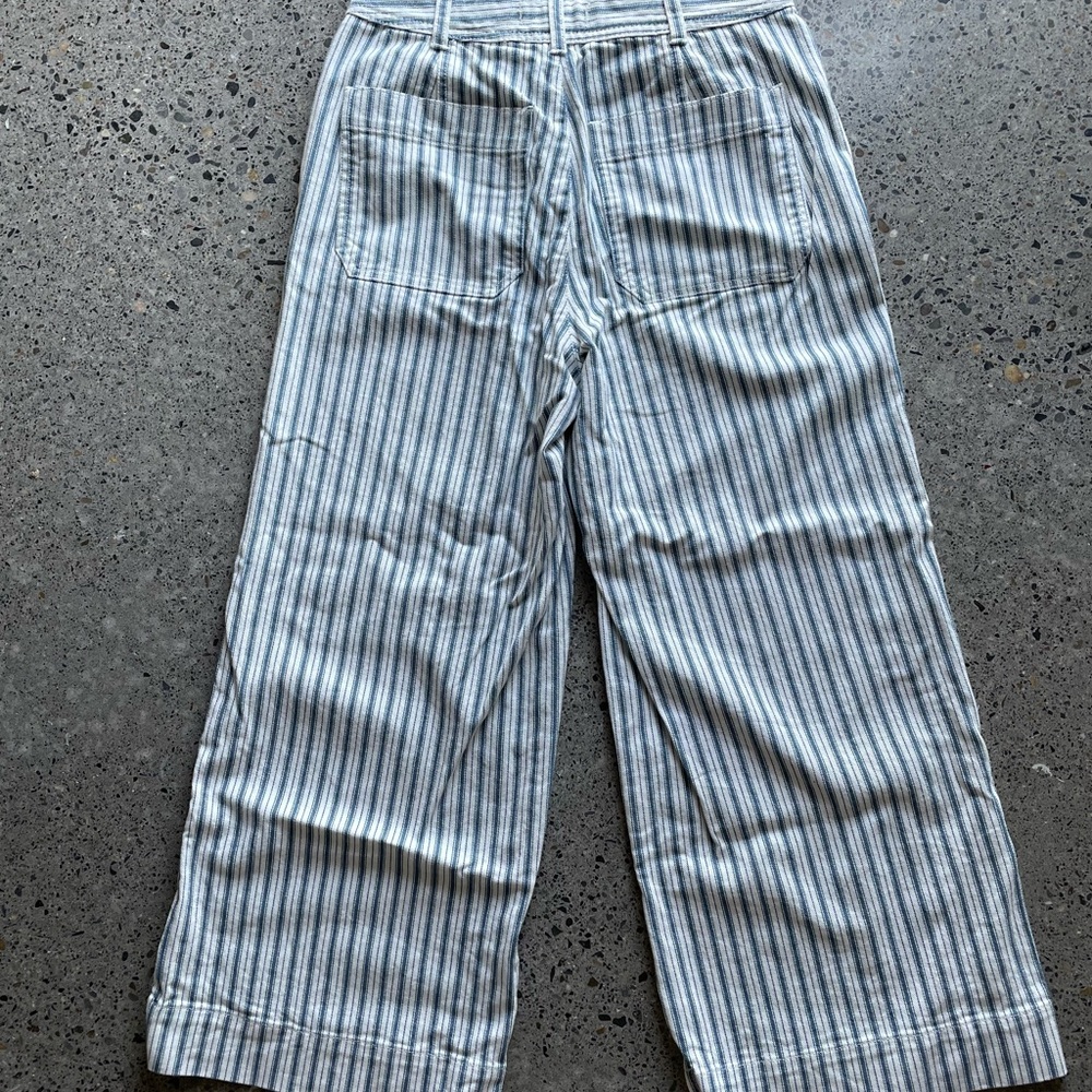 Madewell Emmett Wide-leg Cropped Pants - Picture 8 of 9
